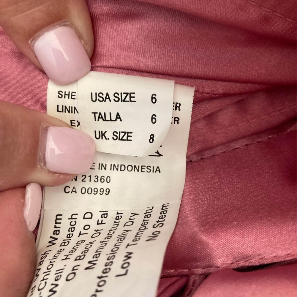 Mori Lee Pink Embellished Gown